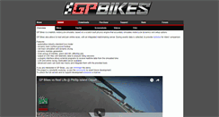 Desktop Screenshot of gp-bikes.com